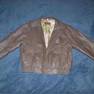 American Hunting Club Leather Jacket